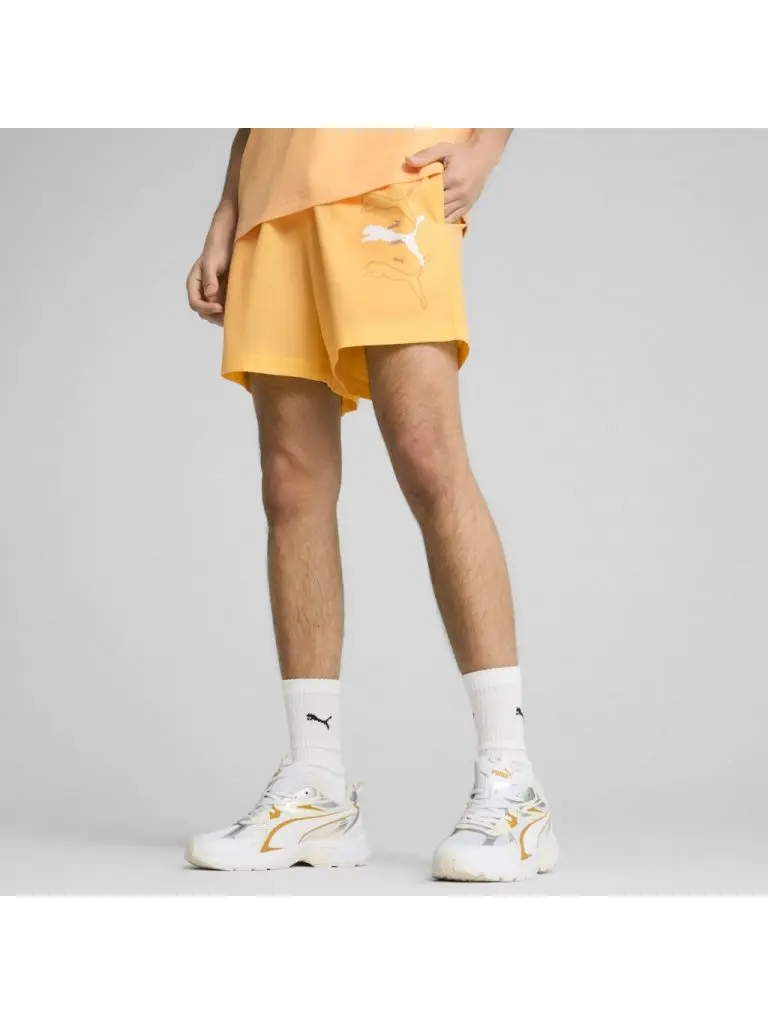 PUMA PANTALONCINO IN WOVEN CON LOGO UOMO 684673 41