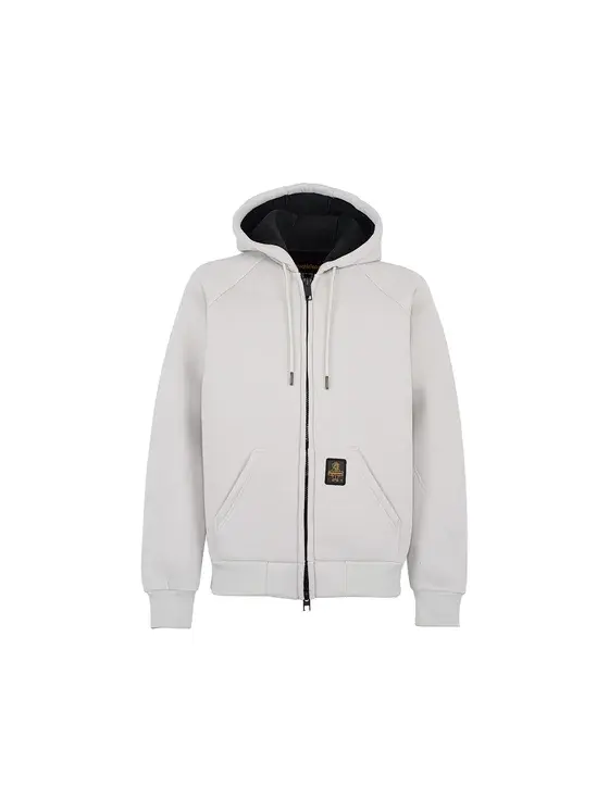 REFRIGIWEAR FELPA/GIUBBOTTO FRANKIE CON CAPPUCCIO E ZIP UOMO F20308 FG9102 G01121