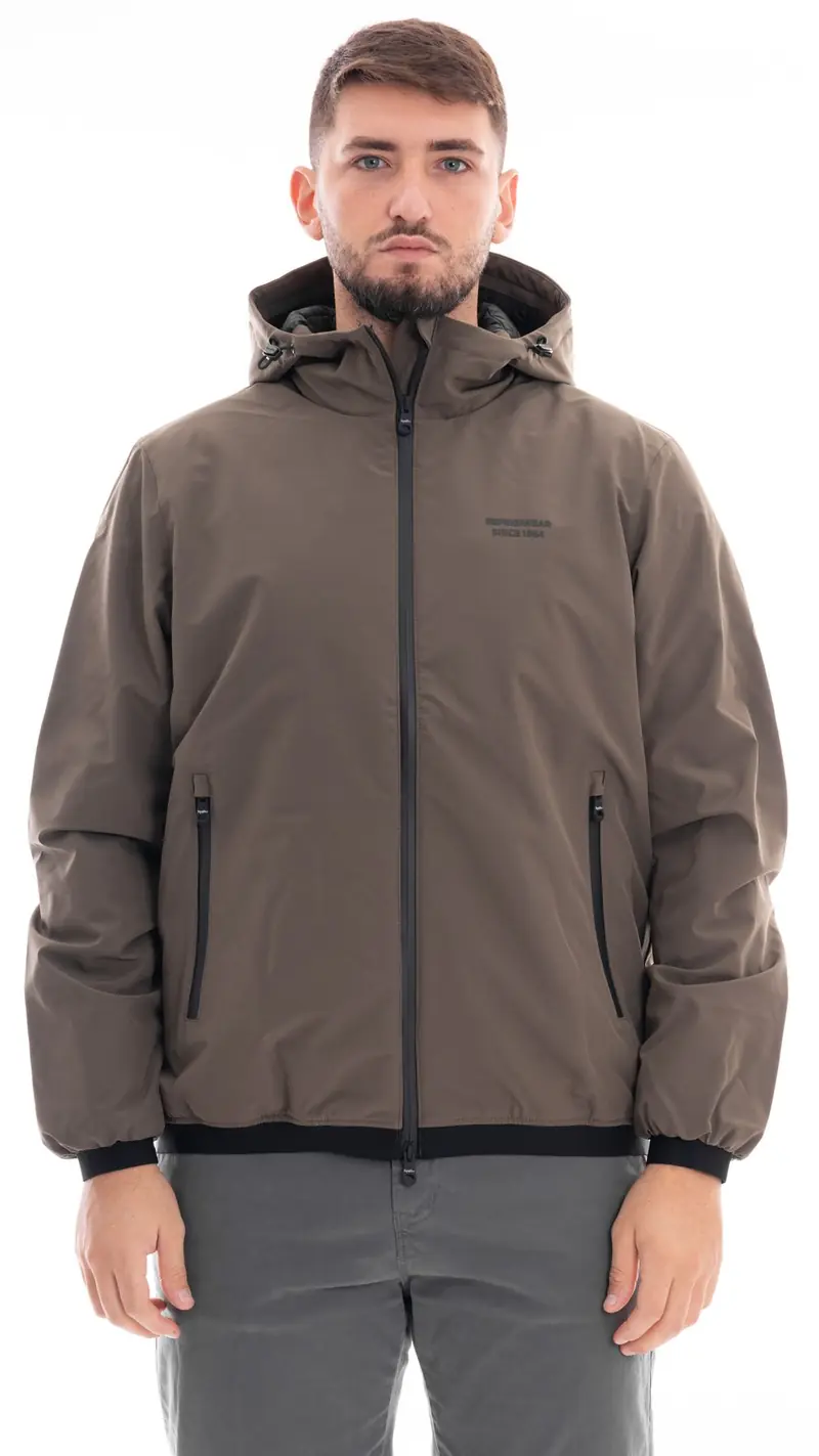 REFRIGIWEAR GIUBBOTTO CLASS CON CAPPUCCIO UOMO G25208 PL1100 E04010