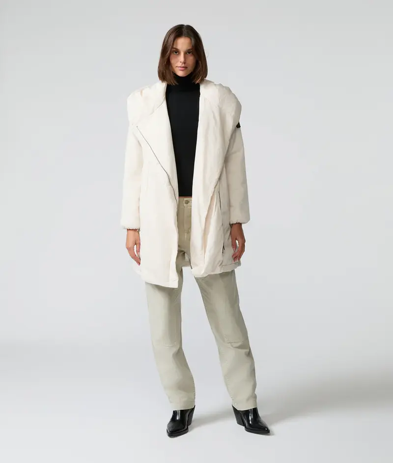 REFRIGIWEAR GIUBBOTTO FIORE CON CAPPUCCIO DONNA W71800 NY6717 A00152