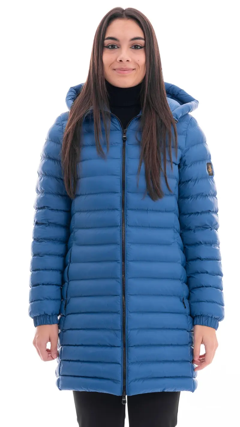 REFRIGIWEAR GIUBBOTTO GIL LUNGO   CON CAPPUCCIO DONNA W26708 NY0330 F05000