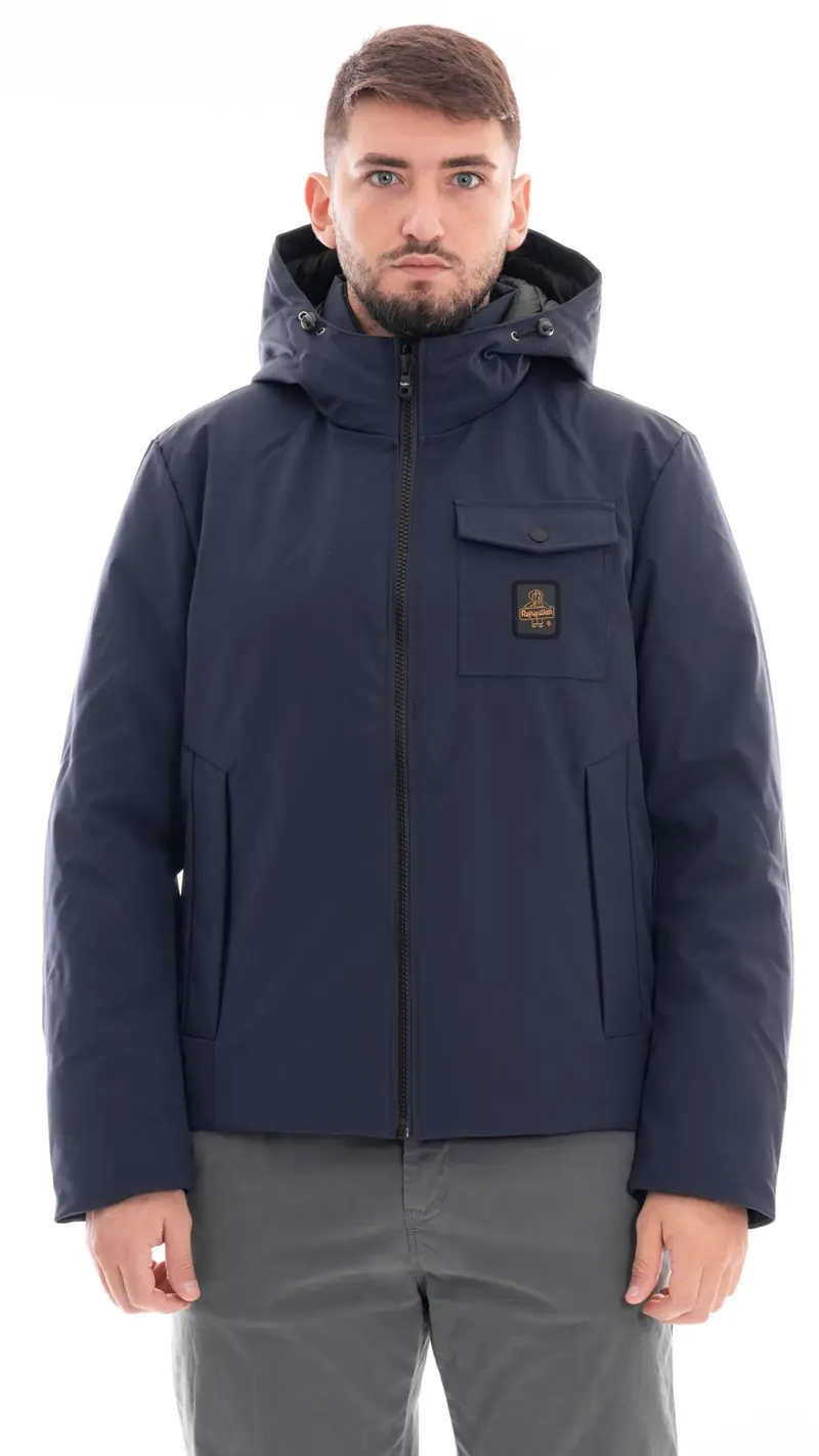 REFRIGIWEAR GIUBBOTTO POLAR CON CAPPUCCIO UOMO G11608 XT2429 F03700