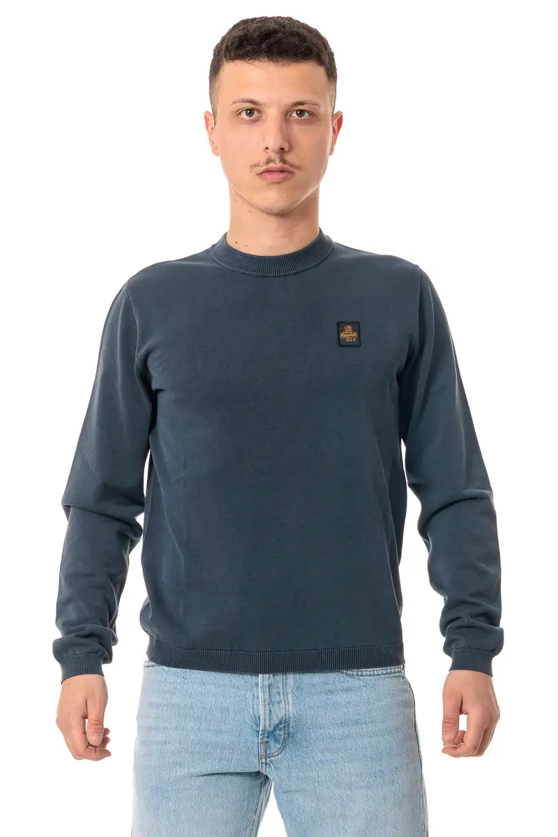 REFRIGIWEAR MAGLIONE OMAR SWEATER GIROCOLLO UOMO M35800 MA0014 F02500