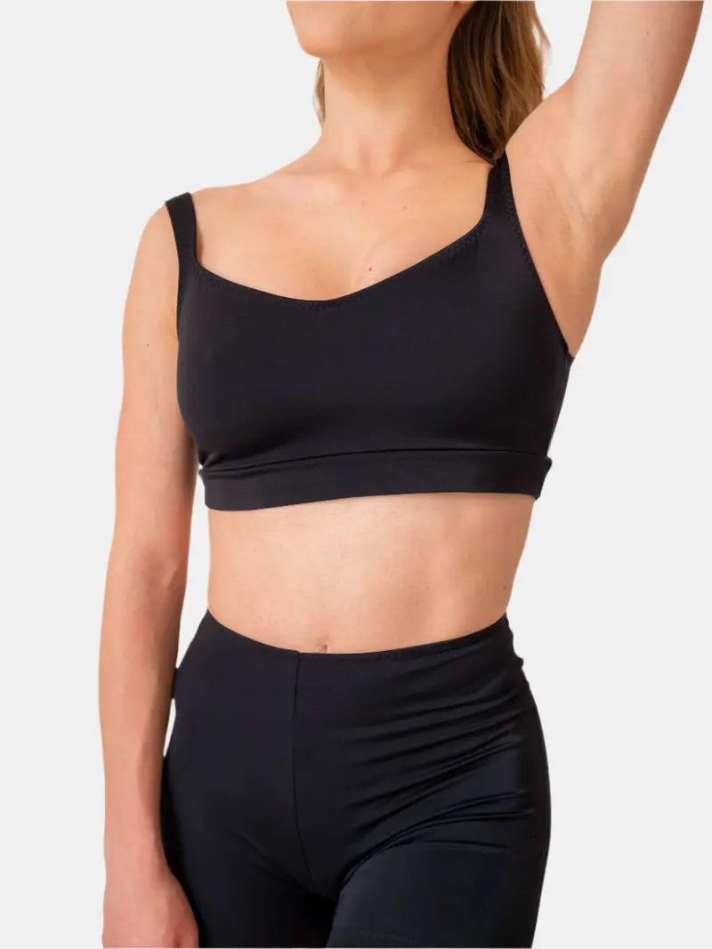 Reggiseno Sportivo Nero Ligea Classic