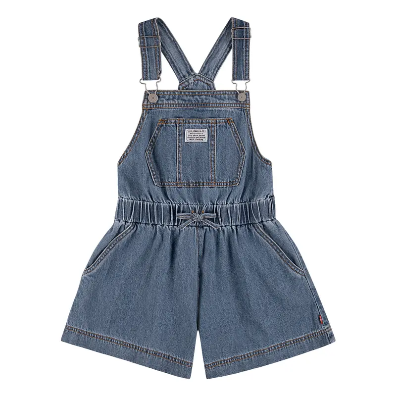 SALOPETTE CORTA LEVI'S® TEENAGER TIE WAIST SHORTALLS