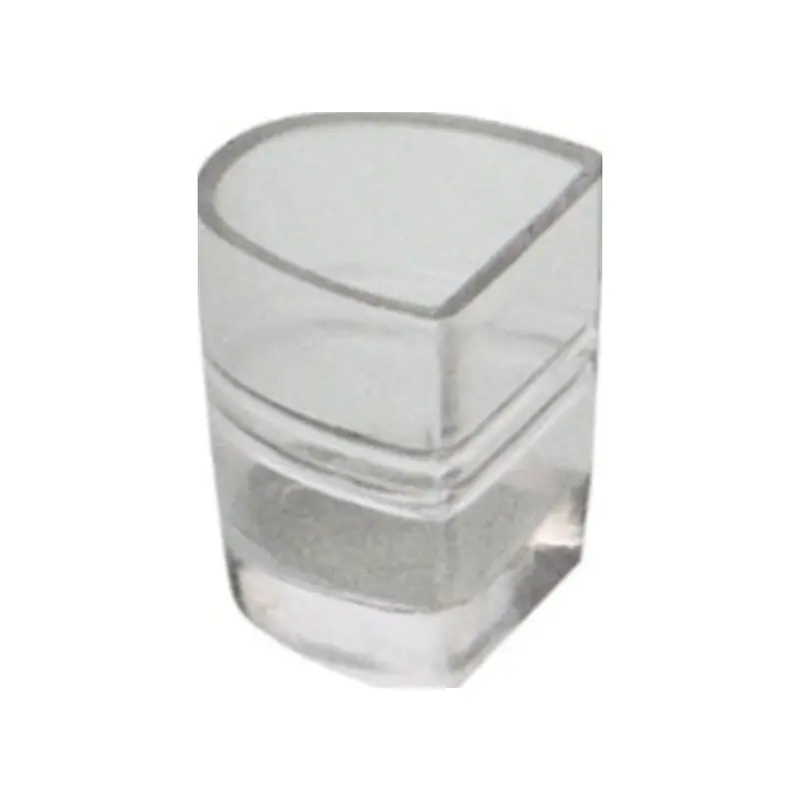 Salvatacchi Confort - Per Tacco a Spillo Largo Basso di Morbido Silicone in Gel Trasparente