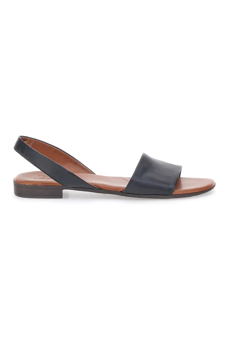 Sandali Bassi Nero in Vera Pelle Pittarello Look 225265