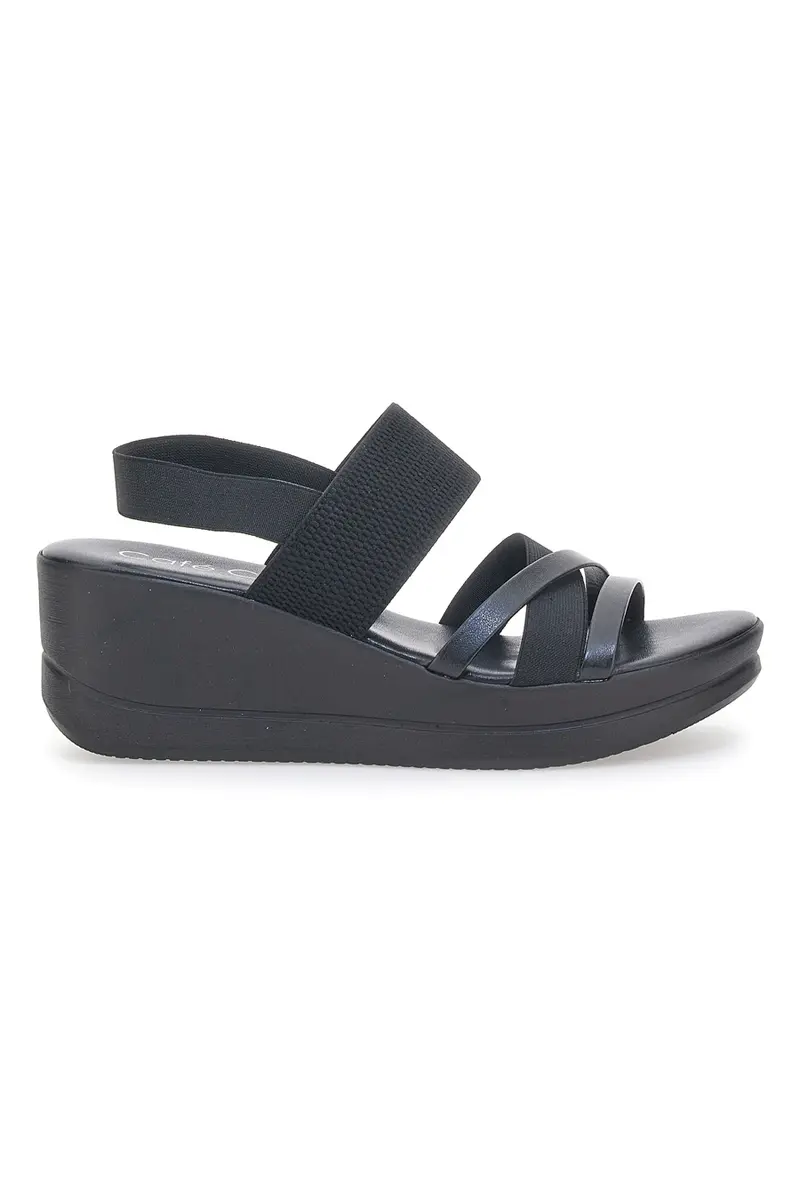 Sandali con Platform Cafè Cost 9936 Neri