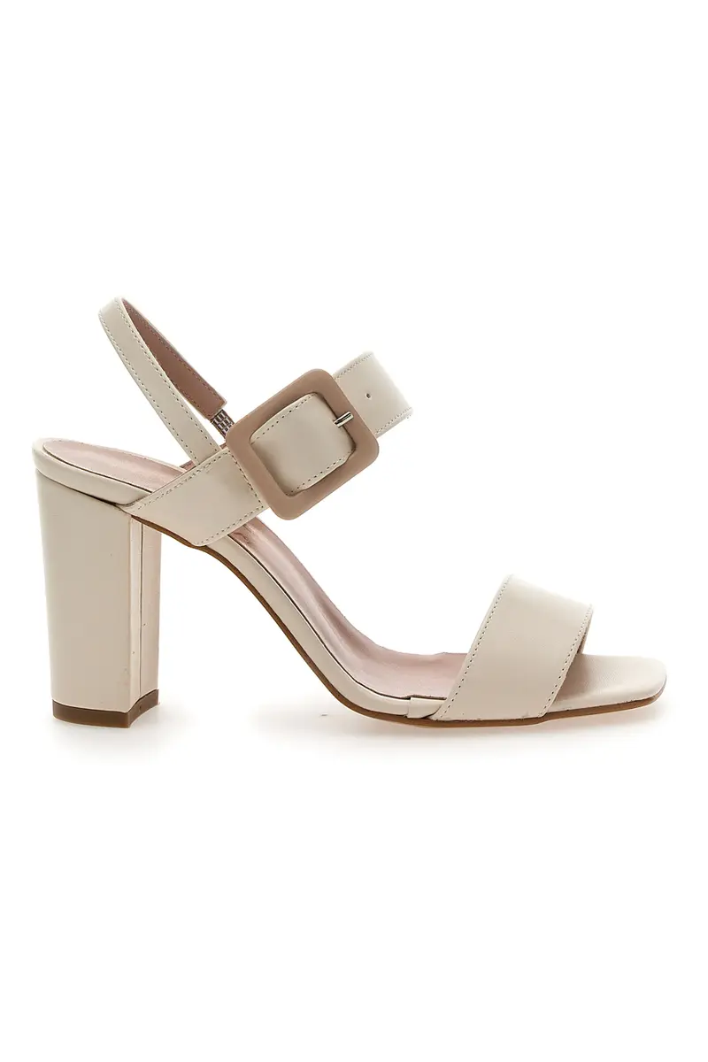 Sandali con Tacco Pittarello Couture 210 Panna