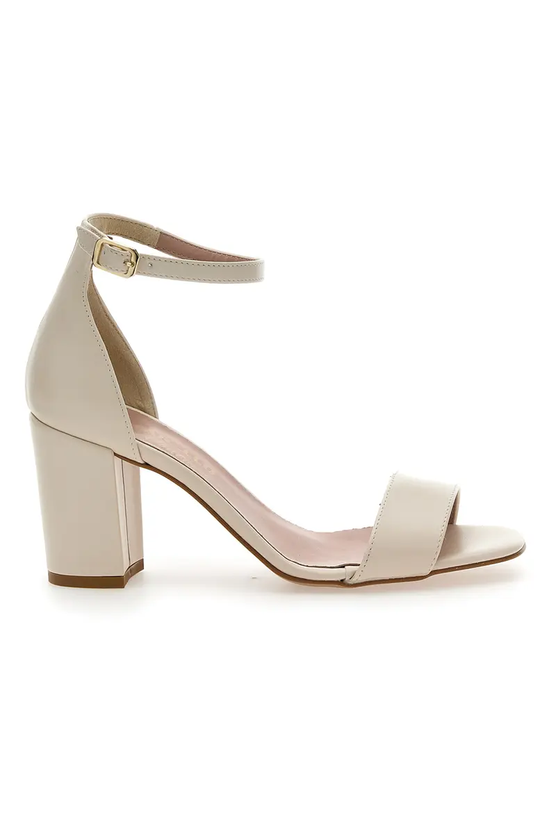 Sandali con Tacco Pittarello Couture 7075 Panna