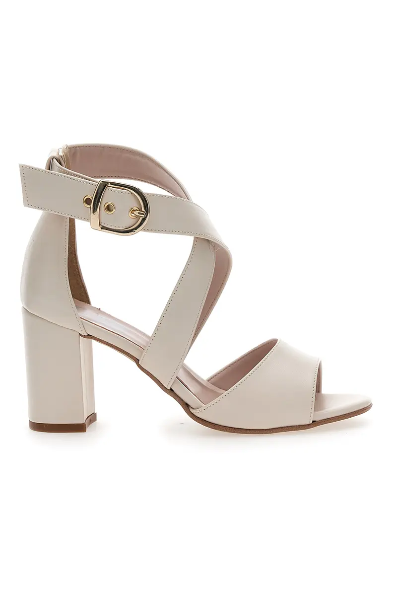 Sandali con tacco Pittarello Love 518 Panna