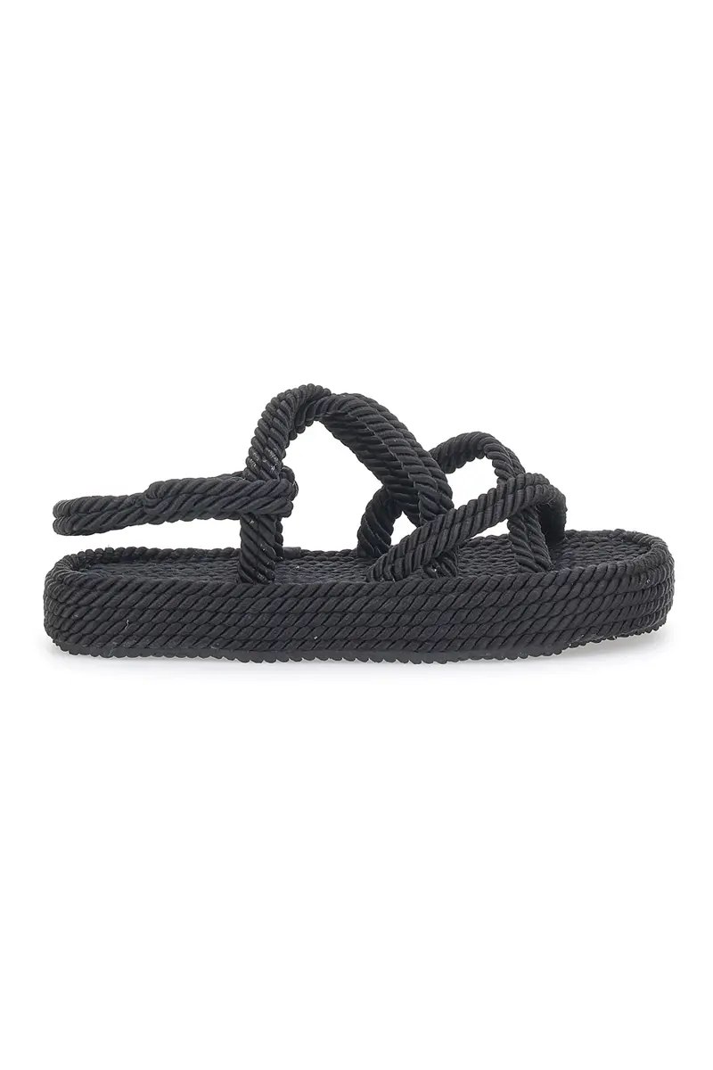 Sandali Espadrillas Pittarello 6476 Neri