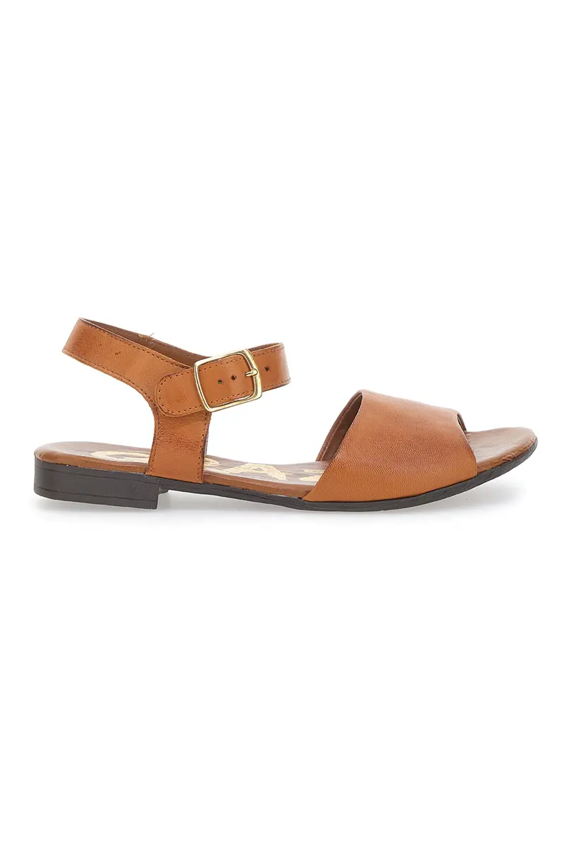 Sandali Flat Grazie 225145 Cognac