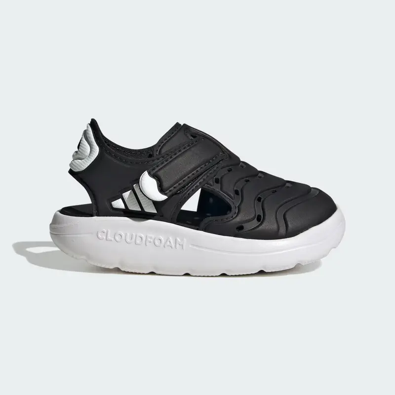 SANDALI INFANT ADIDAS WATER SANDAL 2 BLACK WHITE