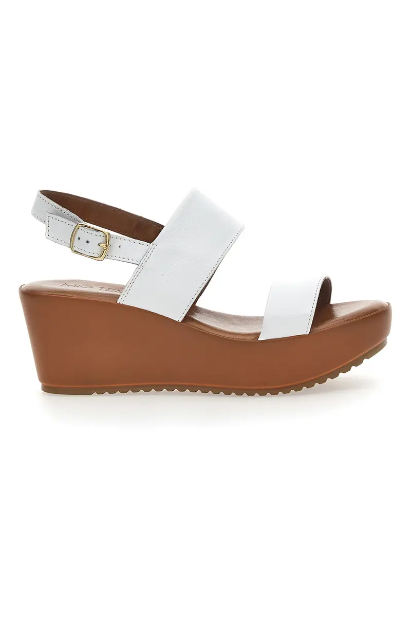 Sandali Platform Mio Tempo 276010 Bianco