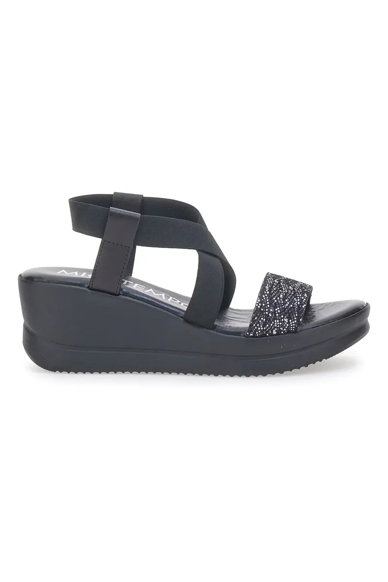 Sandali Platform Mio Tempo 3086 Neri