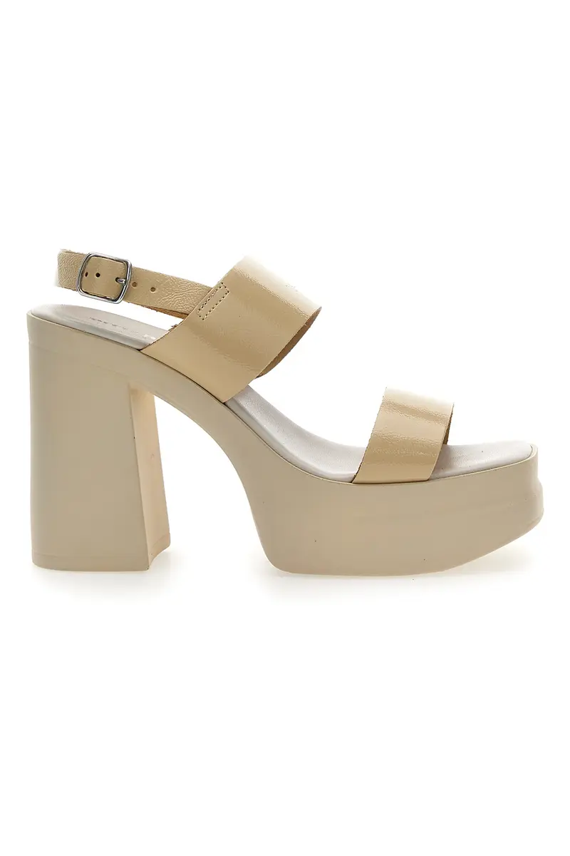 Sandali Platform Pittarello 1034 Beige