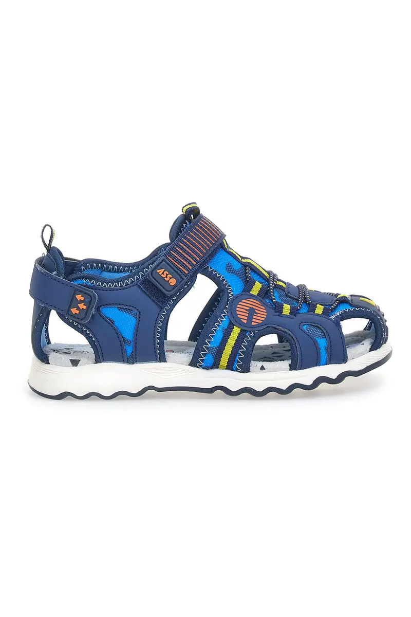 Sandali Semiaperti Asso 15003 Blu