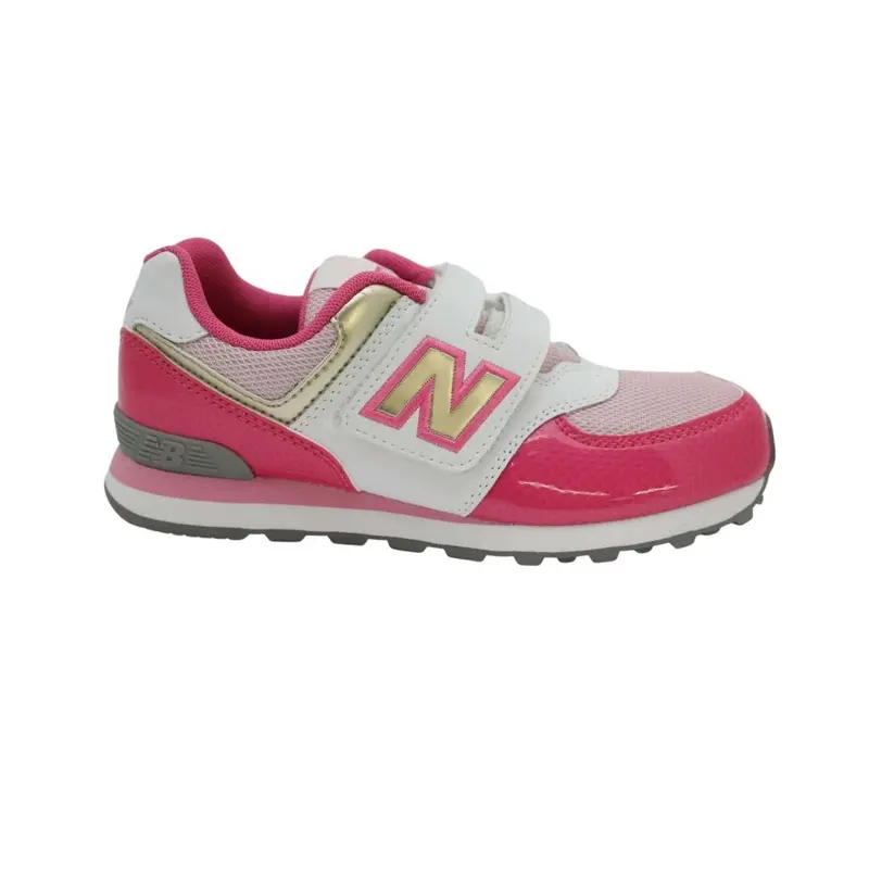 Scarpa con velcro da bambina New Balance 574