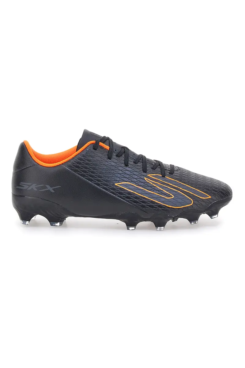 Scarpe da calcio nere con dettagli arancioni Skechers SKX_2 Club MG