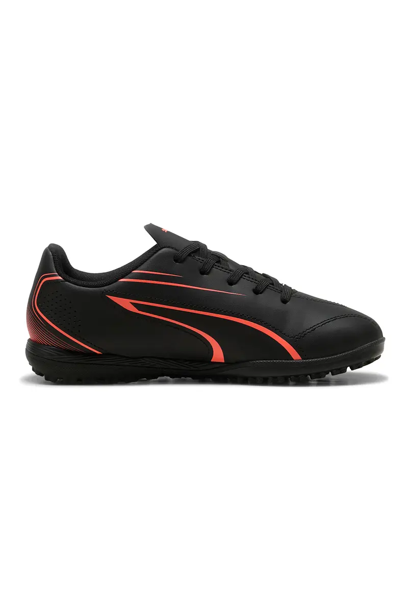 Scarpe da Calcio Nere per Terreni Sintetici Puma Vitoria TT Jr