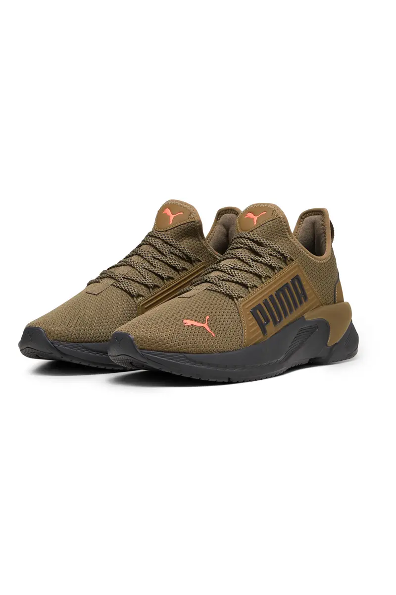 Scarpe da Running Verde Oliva Puma Softride Premier Slip-on