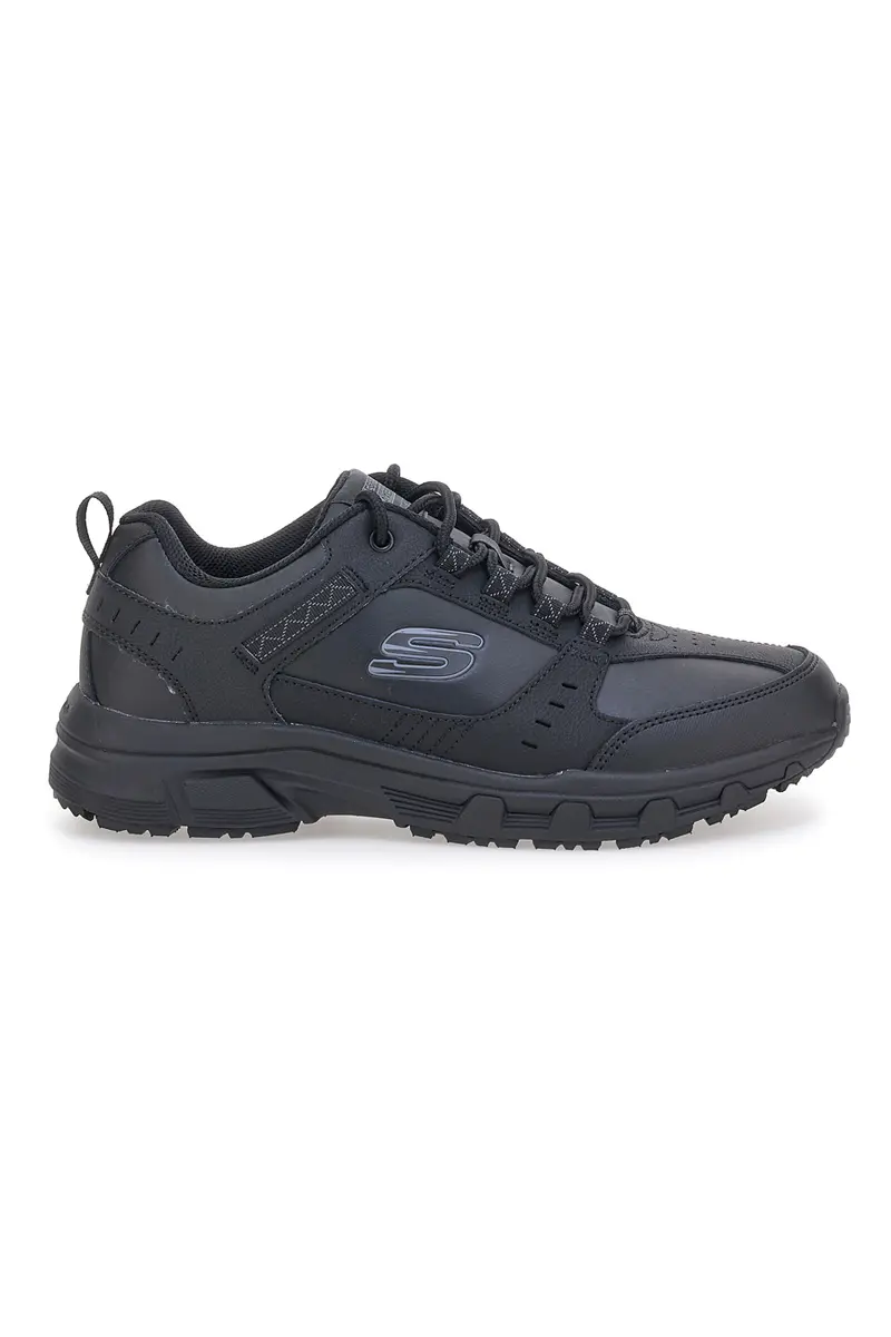 Scarpe nere outdoor in pelle con Memory Foam Skechers Oak Canyon Redwick