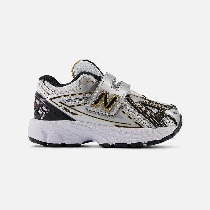 SCARPE NEW BALANCE 1906 HOOK & LOOP BAMBINO ORO NERO