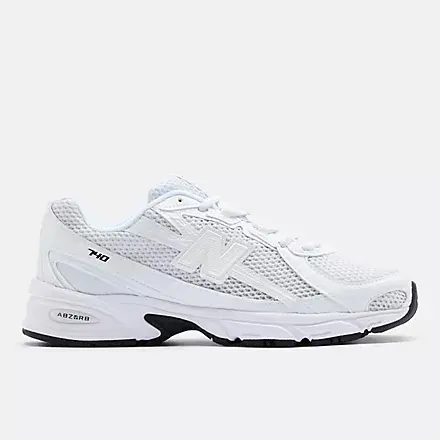 SCARPE NEW BALANCE 740 U740WW2 WHITE SILVER MARSHMALLOW BIANCO UOMO