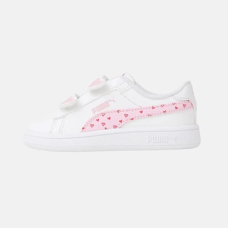 SCARPE PUMA® SMASH 3.0 HEARTY V BAMBINA