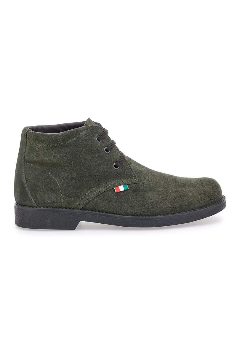 Scarpe Stringate Alte Verdi Max Dillan 2810