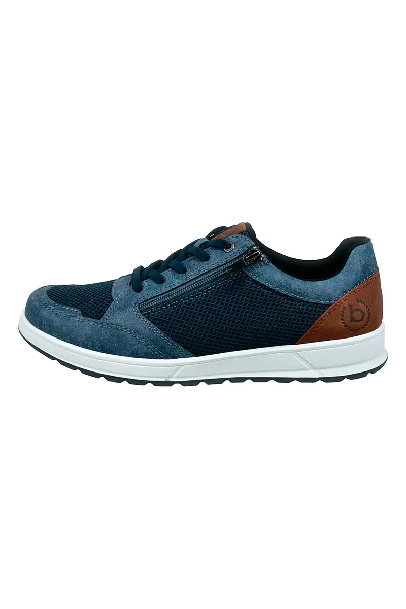 Scarpe Stringate Blu con Tomaia in Pelle BUGATTI 331AFB056900