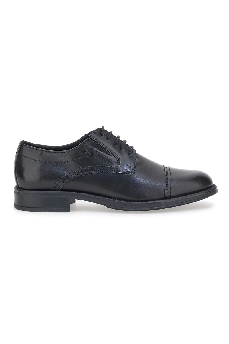 Scarpe Stringate Eleganti Andrea Bruni 11705 Nere