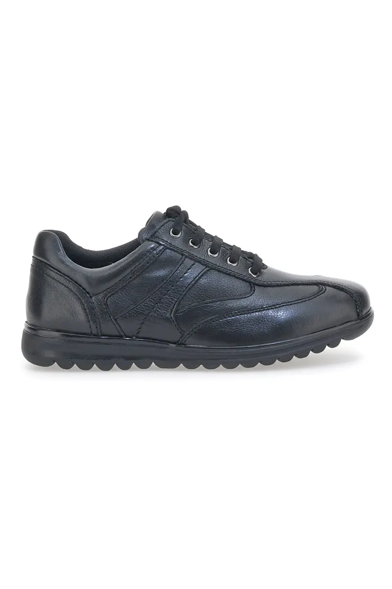 Scarpe Stringate Longford 460 Nere Vera Pelle