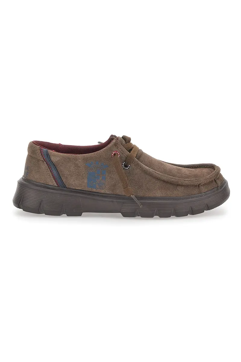 Scarpe Stringate Marroni Marina Militare 1717