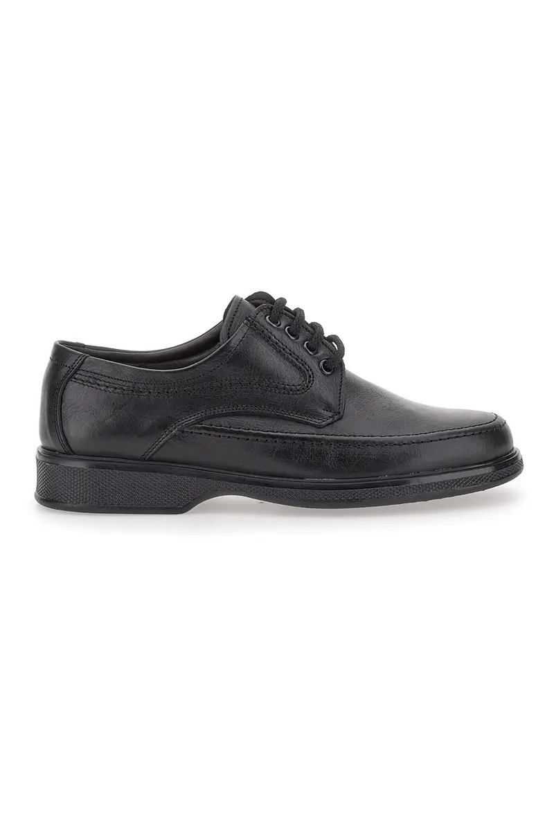 Scarpe Stringate Nere In Vera Pelle Pittarello 2182