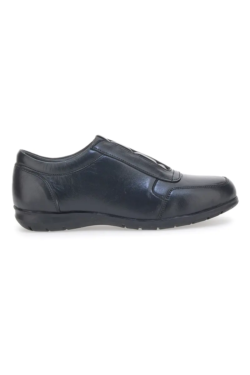 Scarpe Stringate No Laces Max Dillan 859 Nero Vera Pelle