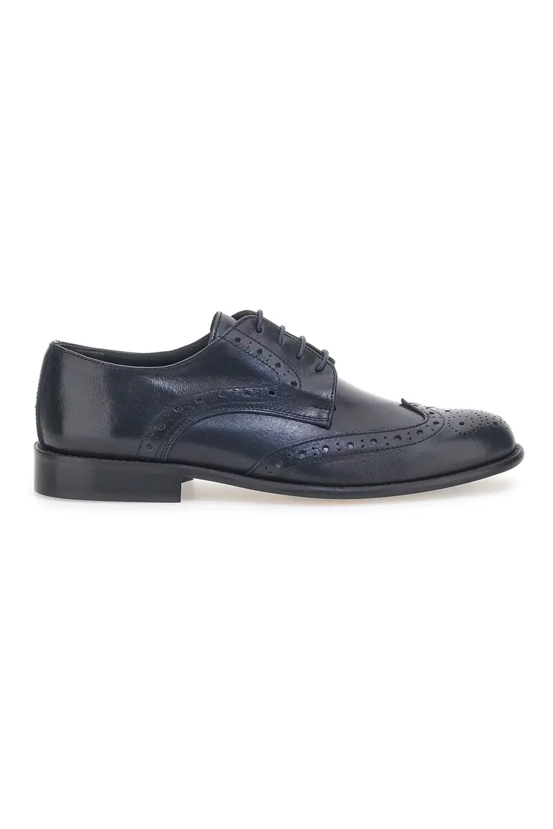 Scarpe stringate Stile Inglese Pittarello 7710 Blu in pelle
