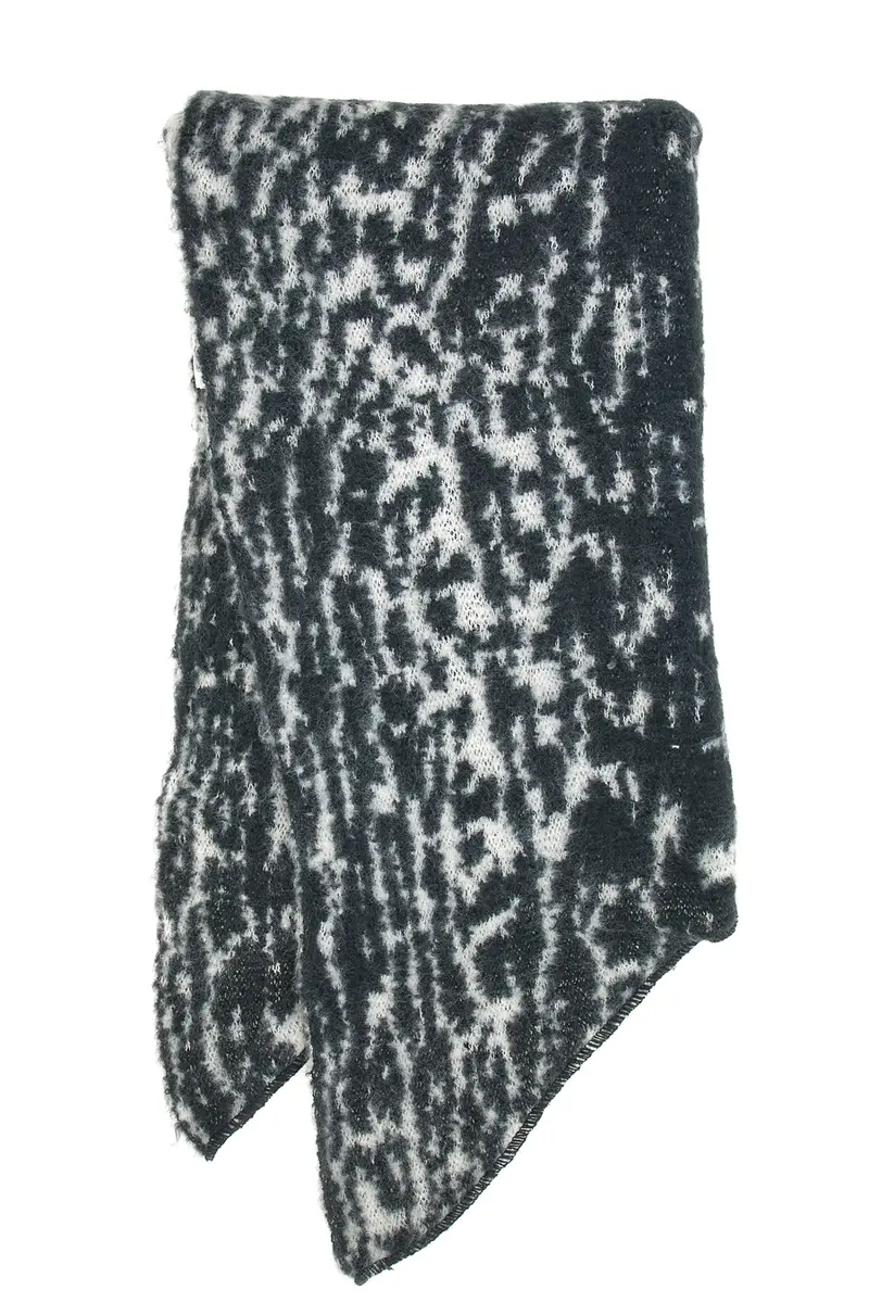 Sciarpa Nera e Bianca da Donna Animalier Pittarello 1151/D