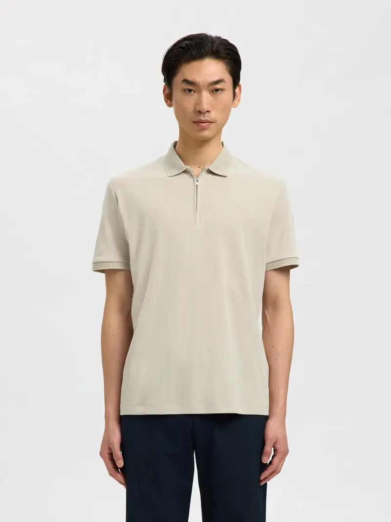 SELECTED HOMME FAVE POLO CON ZIP 16079026 OTM