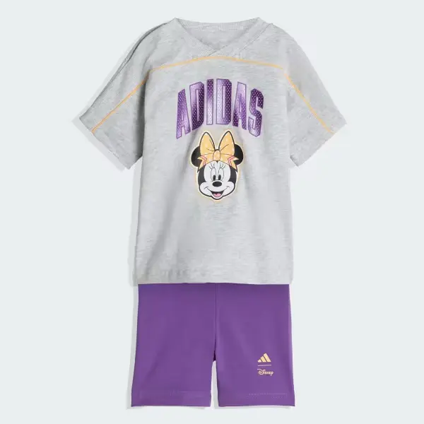 SET ADIDAS DISNEY MINNIE MOUSE T-SHIRT & SHORTS