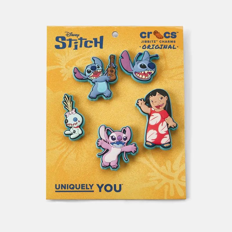 SET DECORAZIONI CROCS JIBBITZ DISNEY LILO & STITCH
