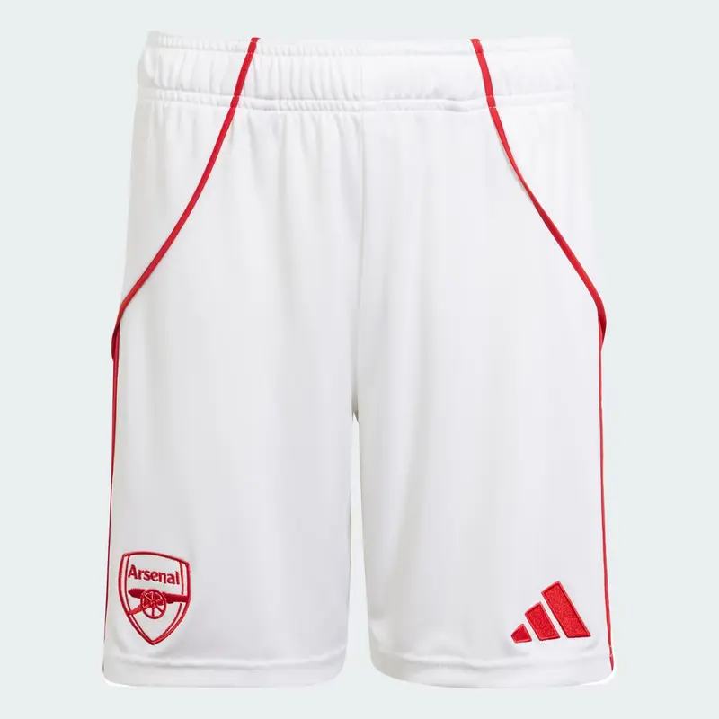 SHORTS BAMBINO/RAGAZZO ADIDAS ARSENAL FC HOME 2025/2026 BIANCHI