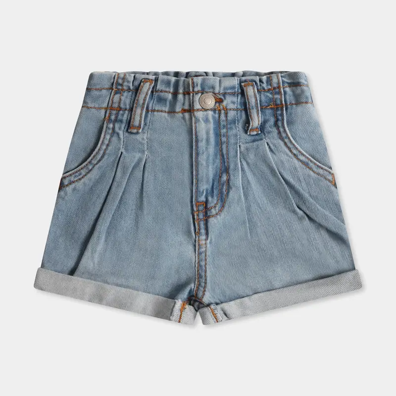 SHORTS DENIM CON PIEGHE LEVI'S KIDS