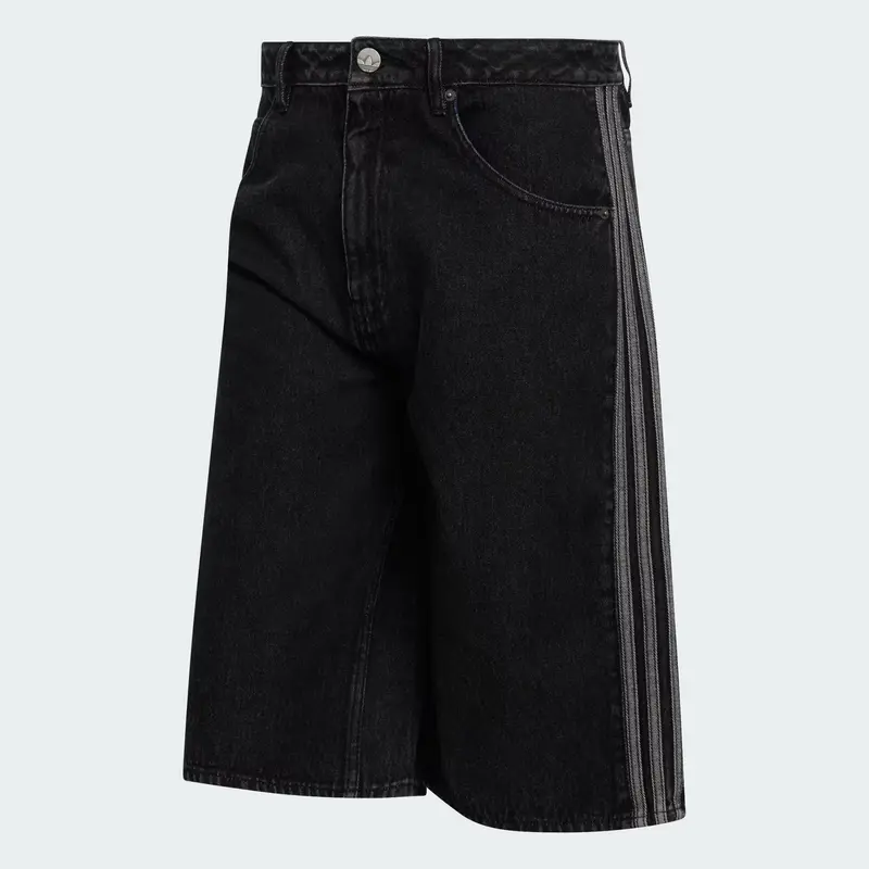 SHORTS UOMO ADIDAS ORIGINALS ADICOLOR FIREBIRD IN DENIM NERO