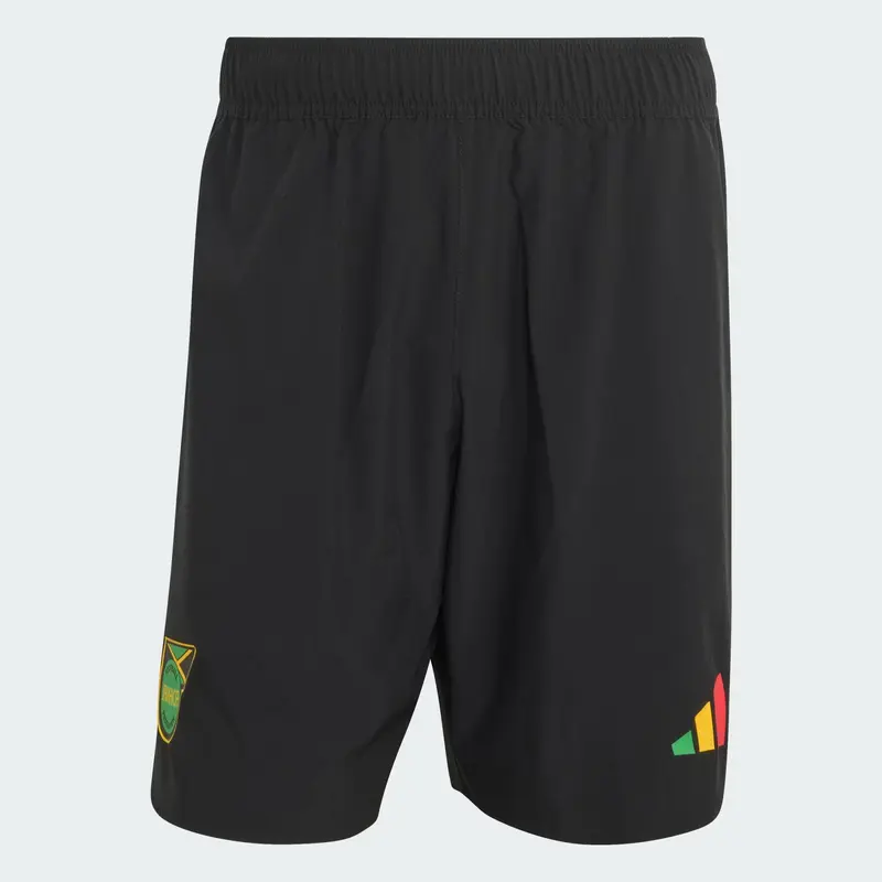 SHORTS UOMO ADIDAS TIRO TRAVEL GIAMAICA X BOB MARLEY NERI
