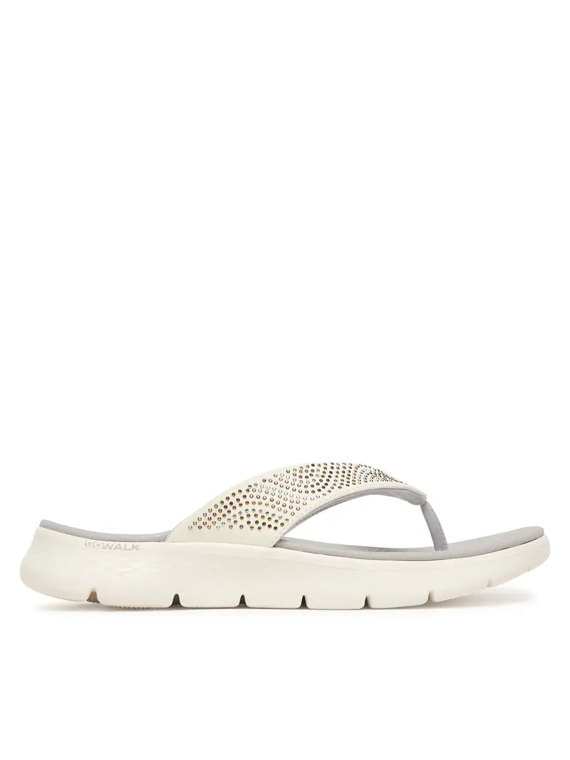 SKECHERS SANDALI GO WALK FLEX DONNA 140184 WHT