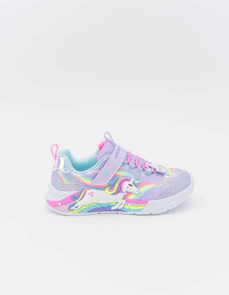 SKECHERS SCARPE CON STRAPPO E UNICORNO 302298L LVMT