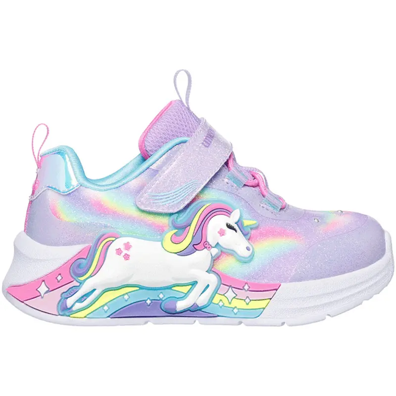 SKECHERS SCARPE CON STRAPPO UNICORNCHASER 302298N LVMT