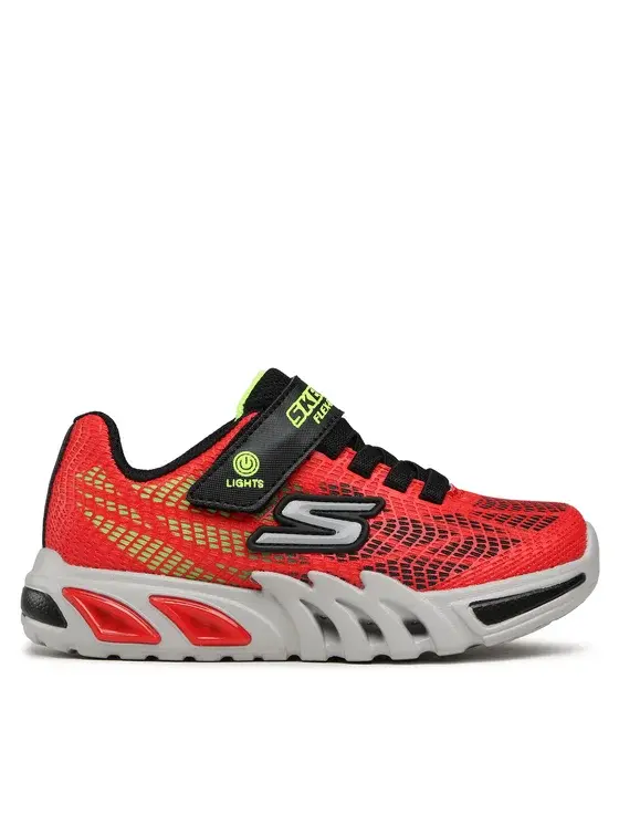 SKECHERS SCARPE SPORTIVE FLEX GLOW ELITE VORLO JR 400137L RDBK